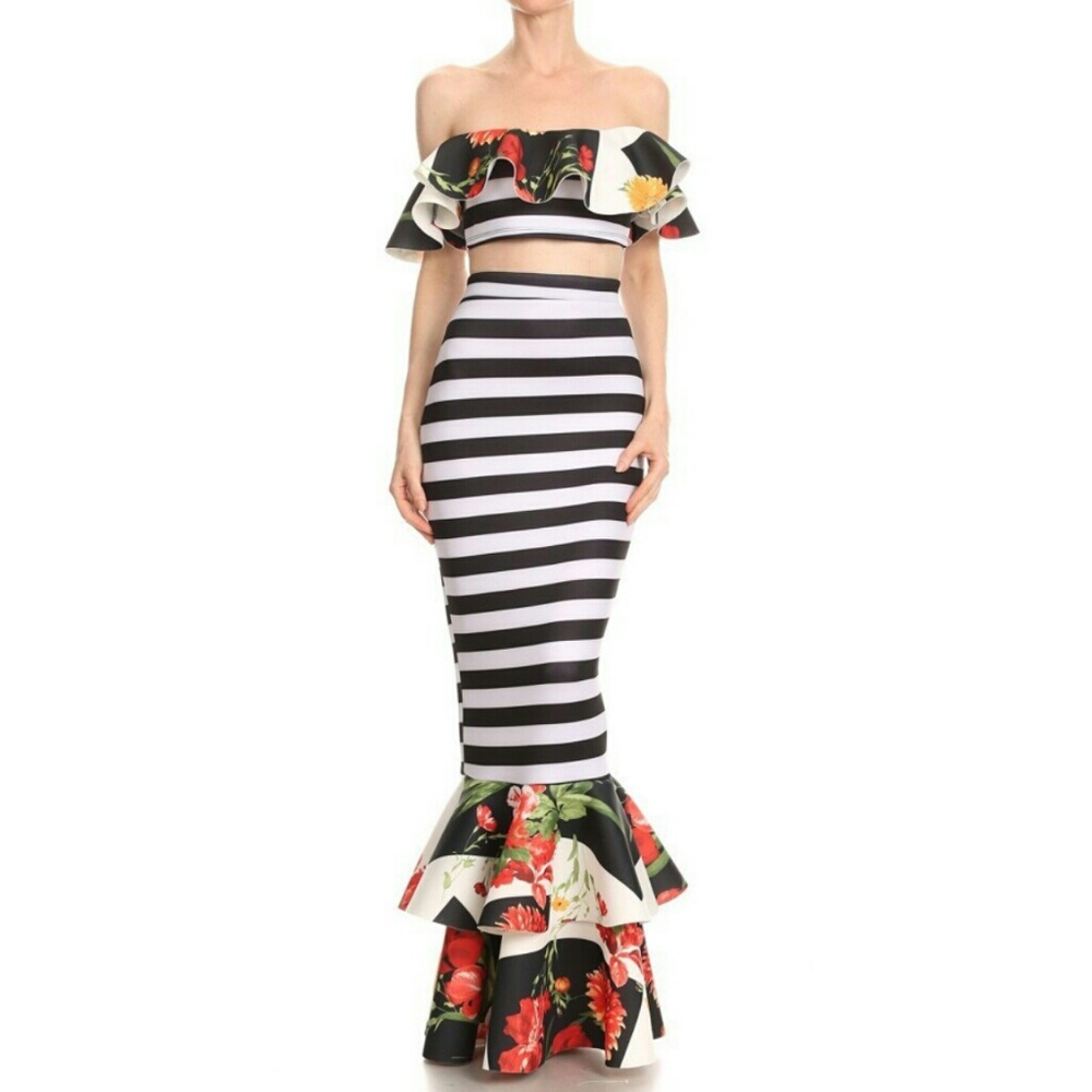 TROPICAL PARADISE SKIRT SET